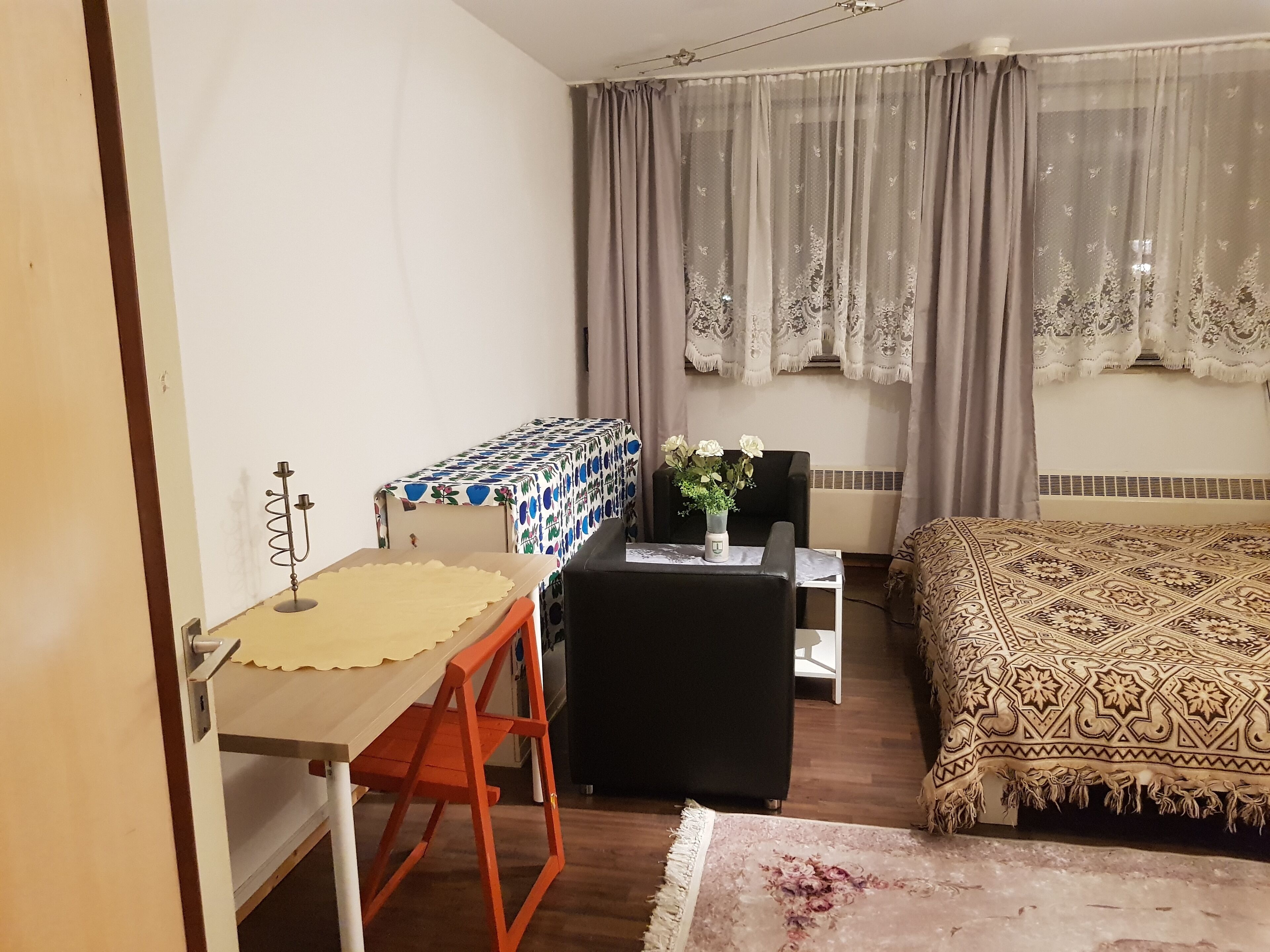 Ferros/tábuas de passar roupa, roupa de cama