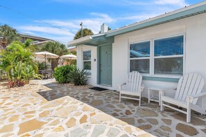 Cabin, 1 Queen Bed with Sofa bed (Family Bungalow) | Terrace/patio - The Bungalows (Treasure Island)