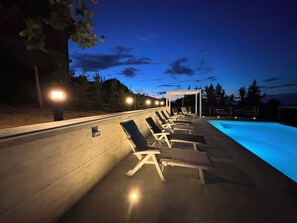 Alberca al aire libre 