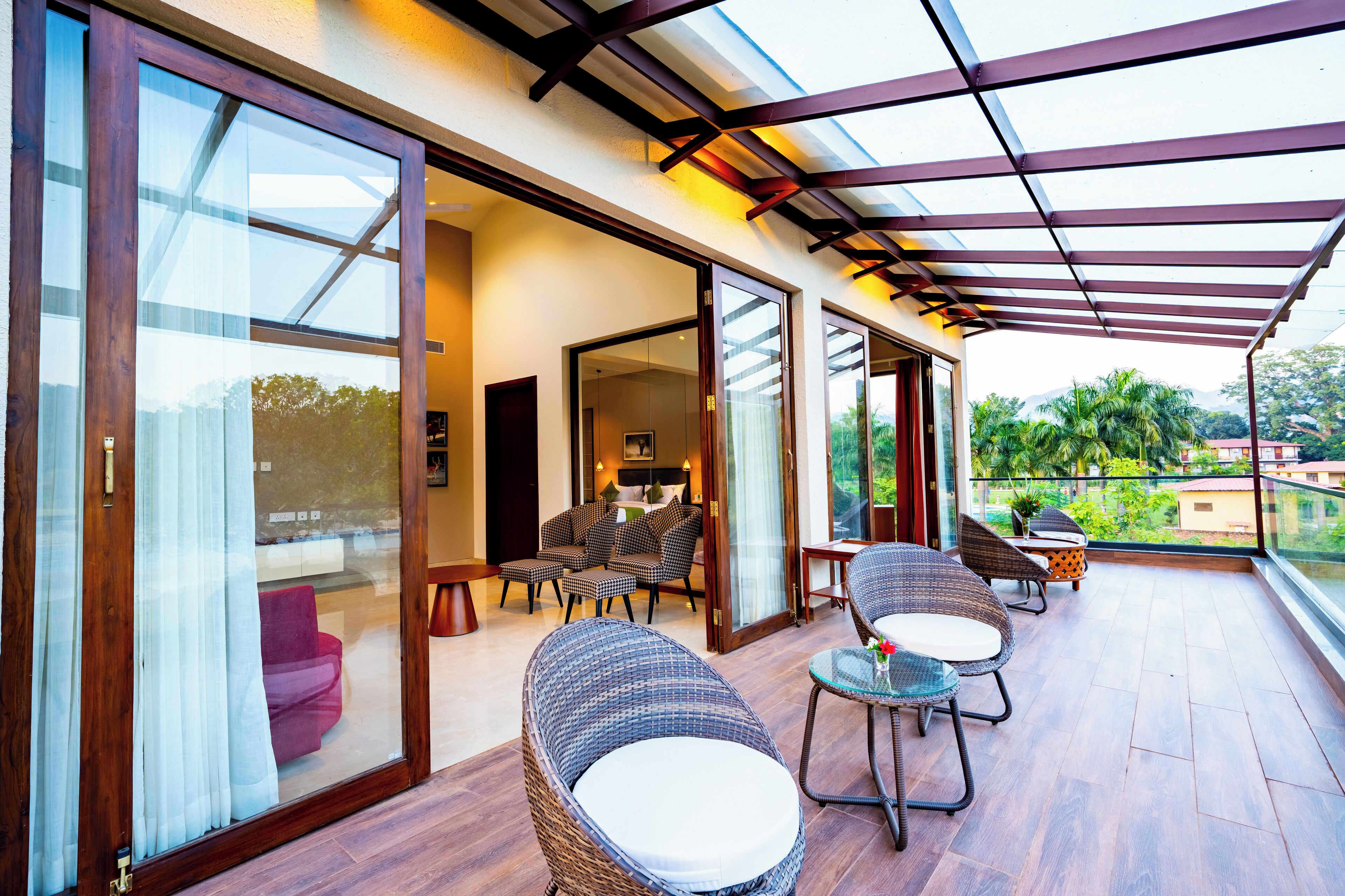 Presidential Suite with River View | Desk, laptop workspace, iron/ironing board, free WiFi