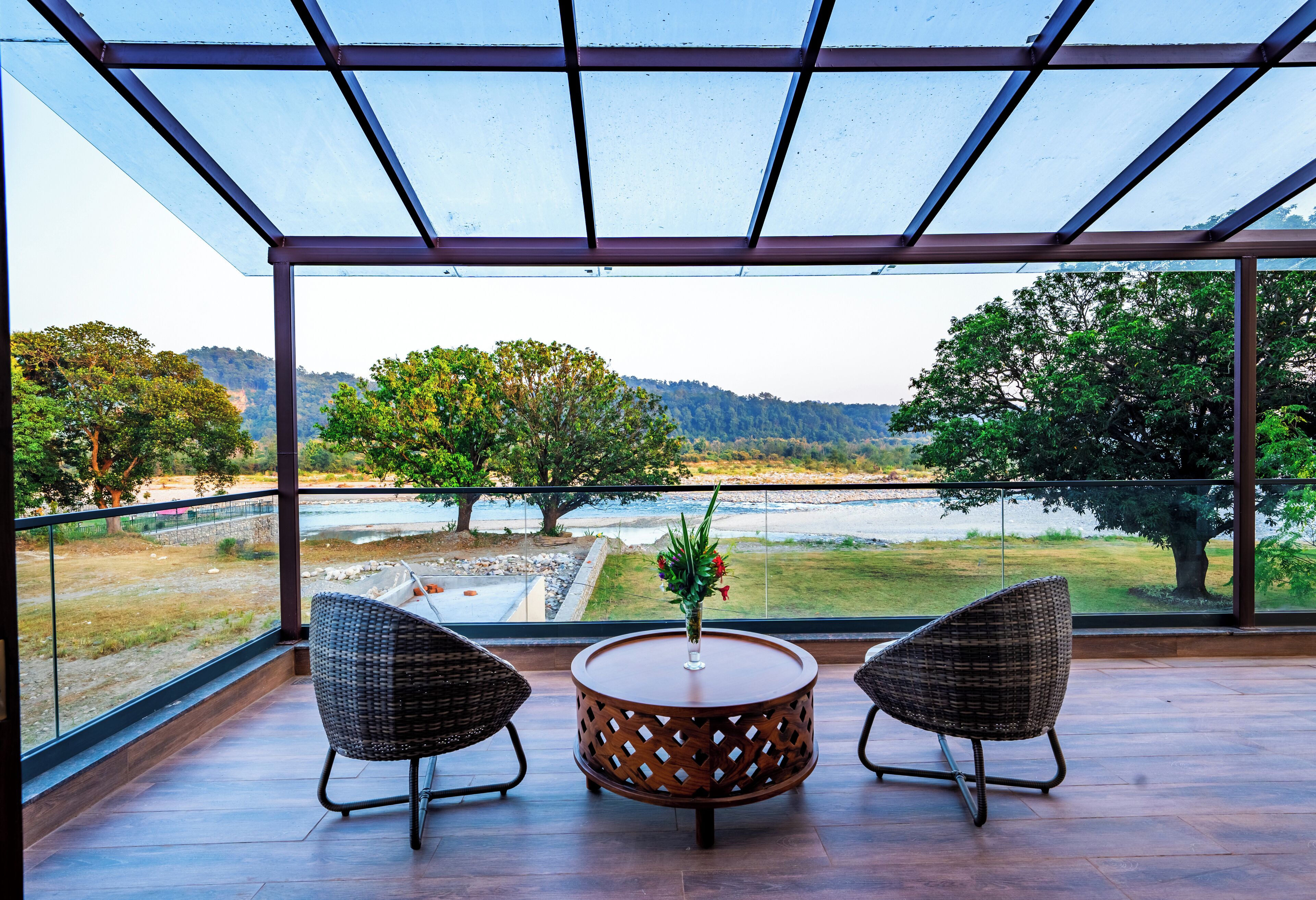 Presidential Suite with River View | Desk, laptop workspace, iron/ironing board, free WiFi