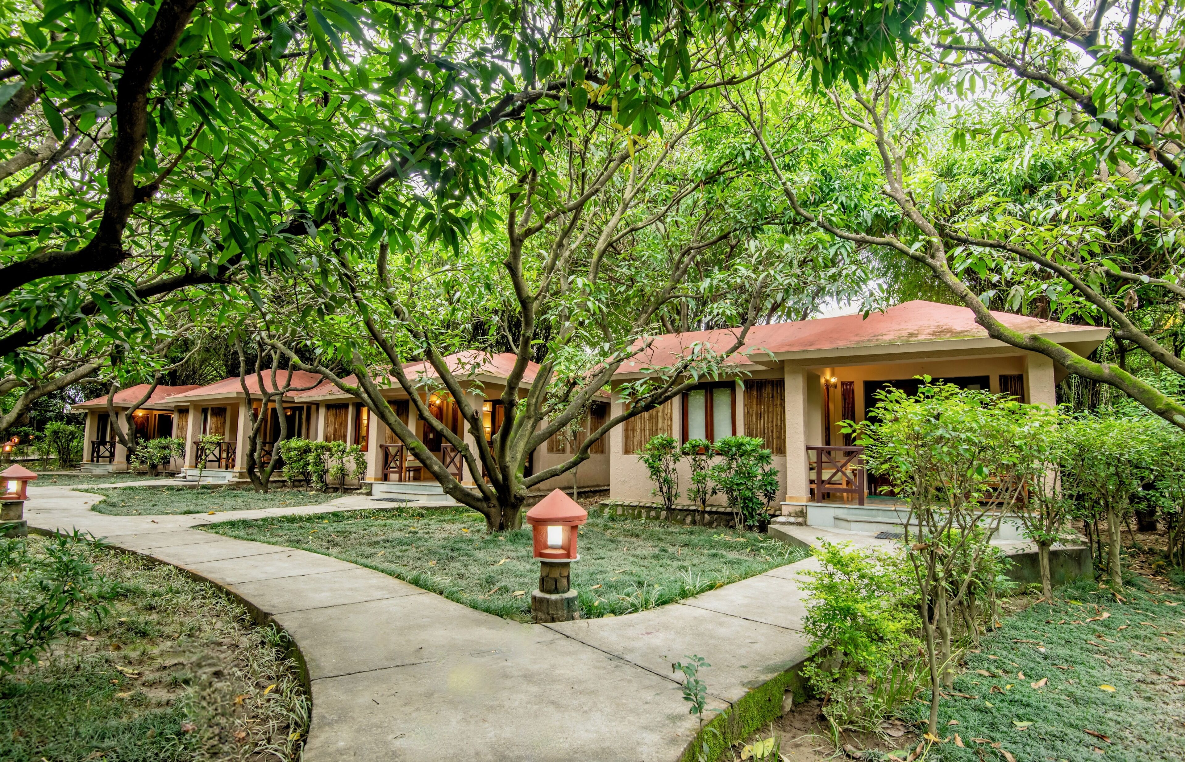 Deluxe Cottage with Garden View