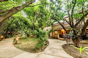 Entrada de la propiedad