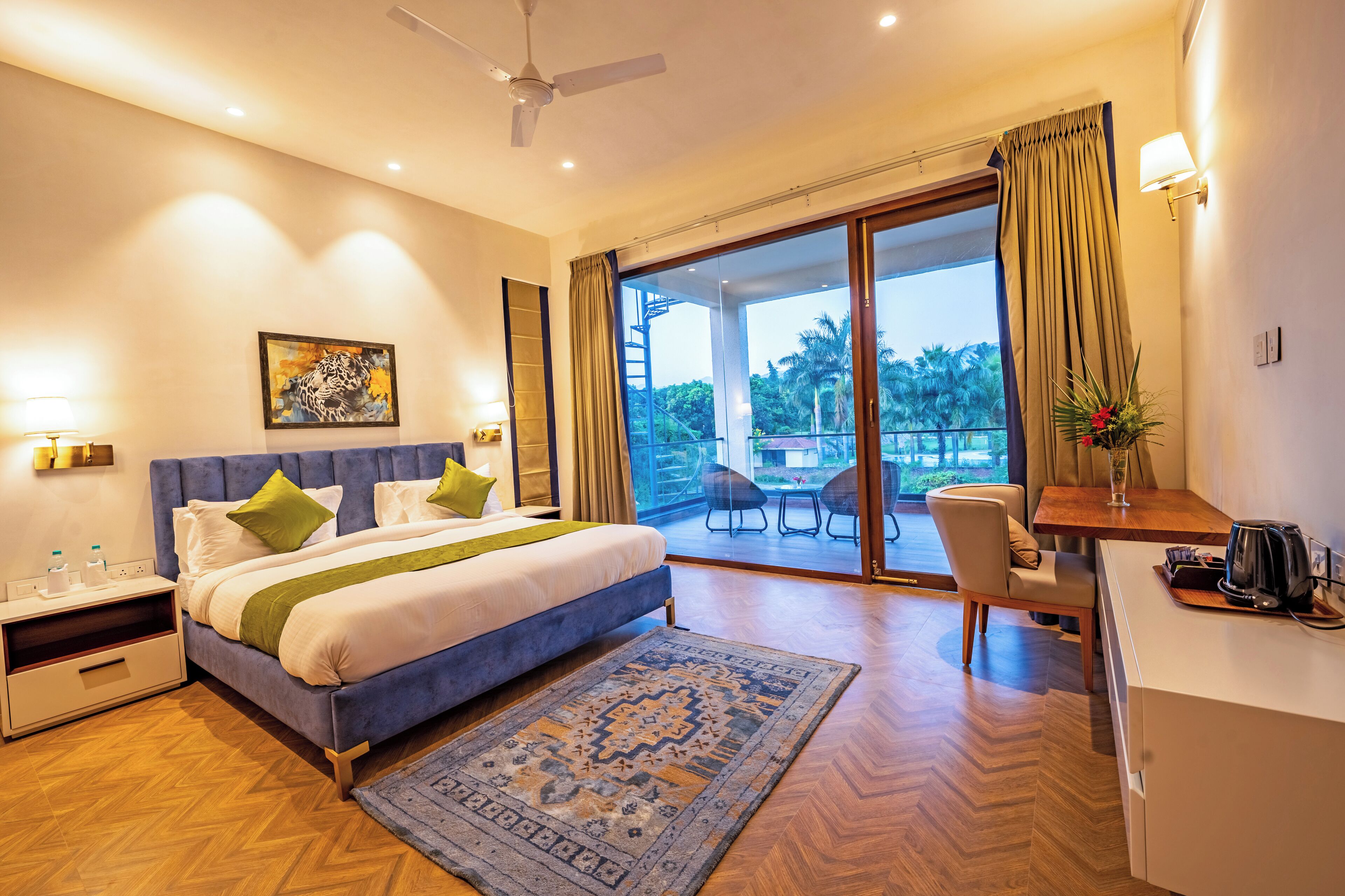 Riverine Suite with River View | Desk, laptop workspace, iron/ironing board, free WiFi