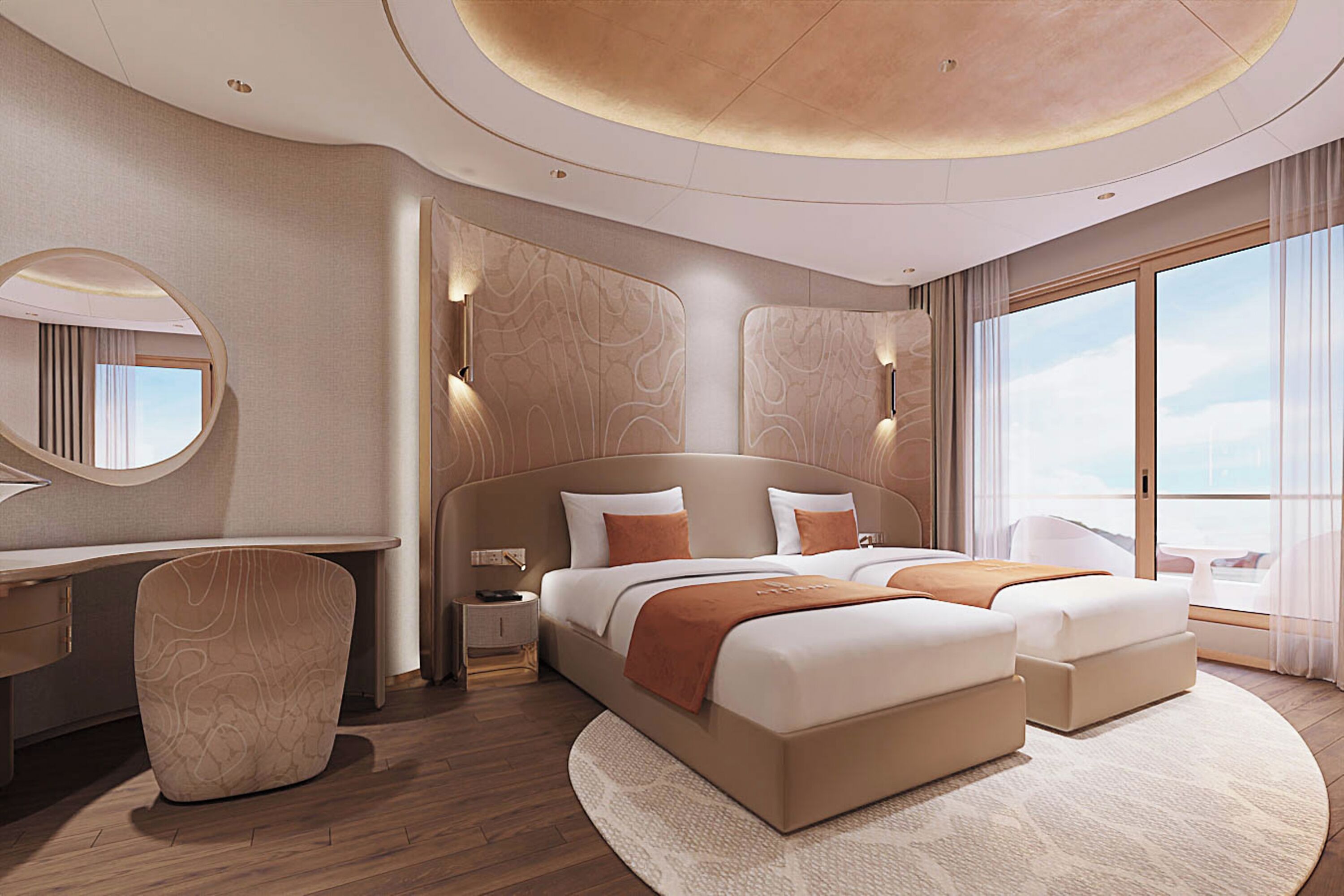 Cabane Premium, balcon, vue océan | Espace de travail pour ordinateur portable, Internet gratuit par câble