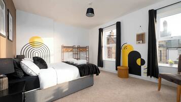 3 bedrooms, iron/ironing board, travel crib, free WiFi