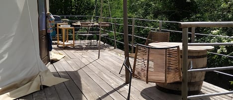 Restauration en plein air