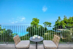Junior Suite, Sea View | View from room - Elies 33 Bio Retreat (Kassandra)
