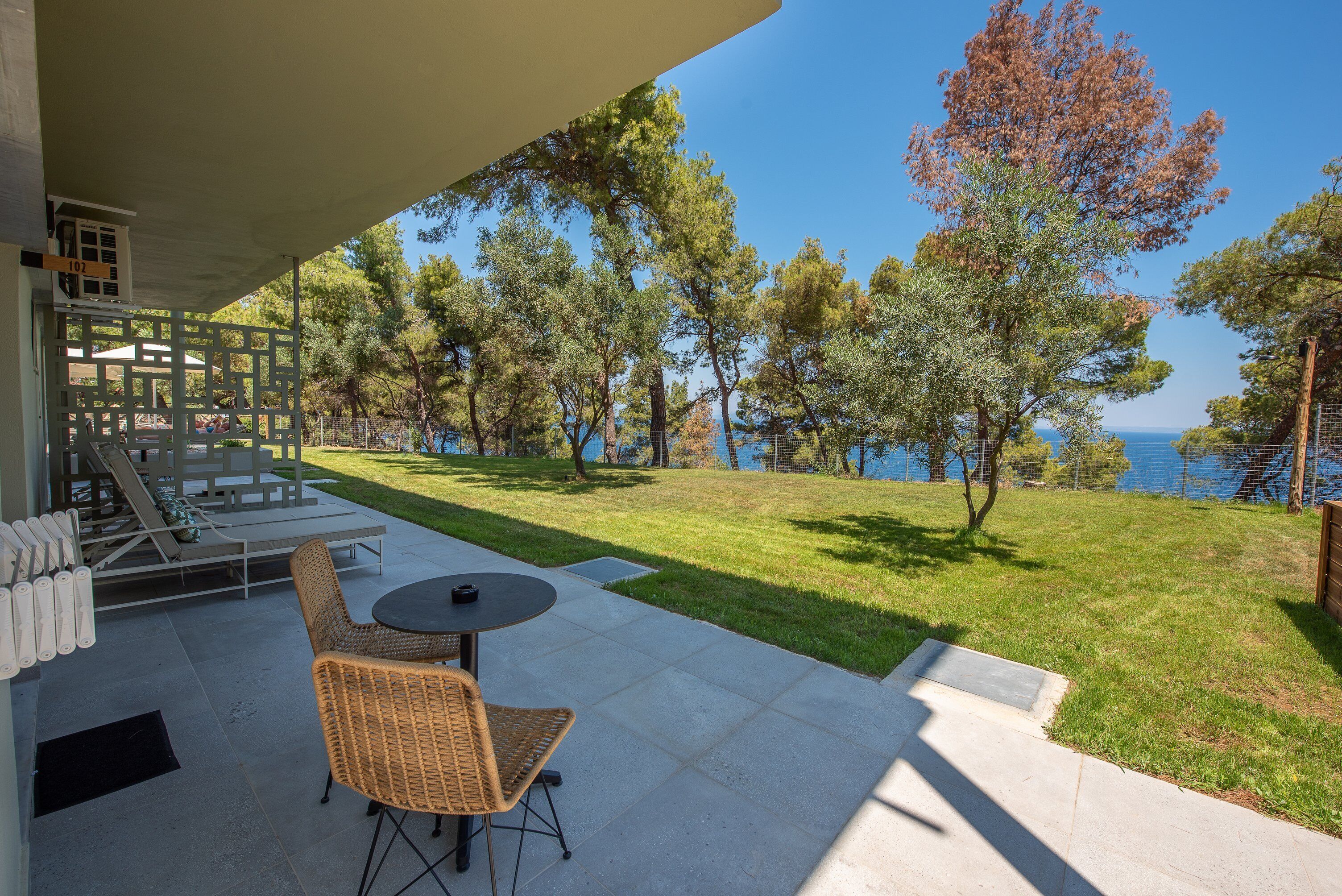 Doppelzimmer, Meerblick | Ausblick vom Zimmer