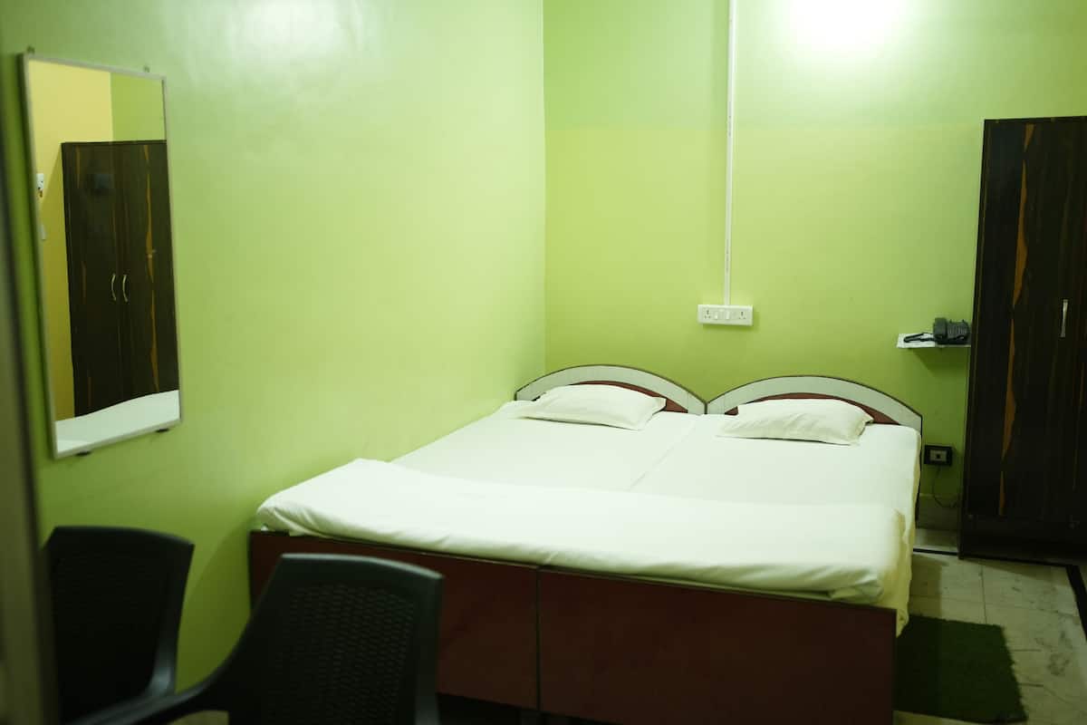 Standard Double Room, Balcony, Park View | In-room safe, desk, iron/ironing board
