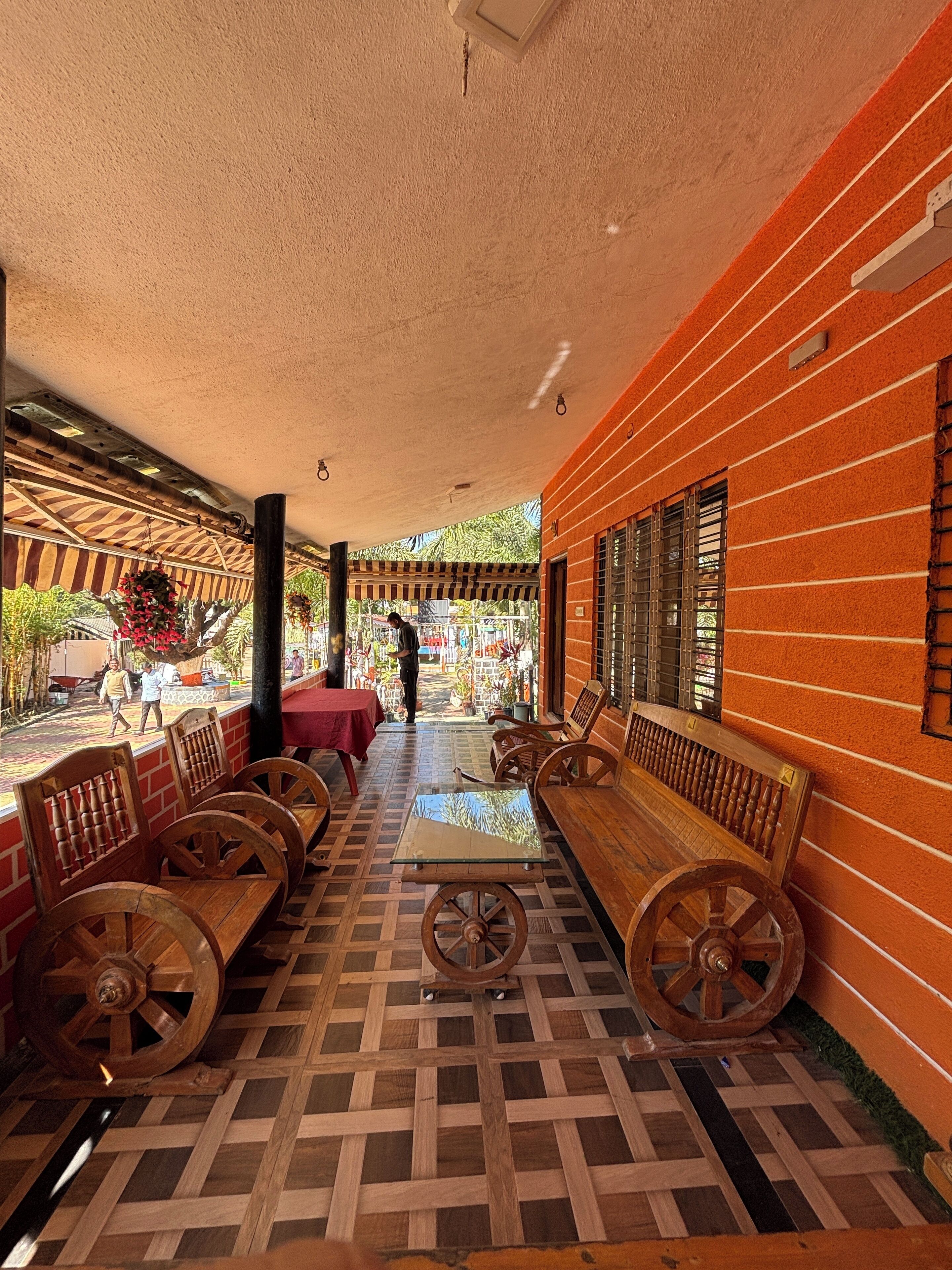 Garden villa | Balkong