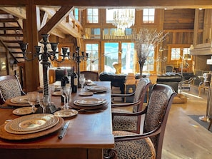 Dining - Chalet Hermine (Megève)