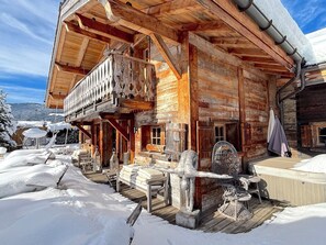 Property grounds - Chalet Hermine (Megève)