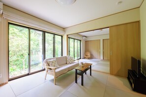 Familienhaus, Bergblick | Wohnbereich