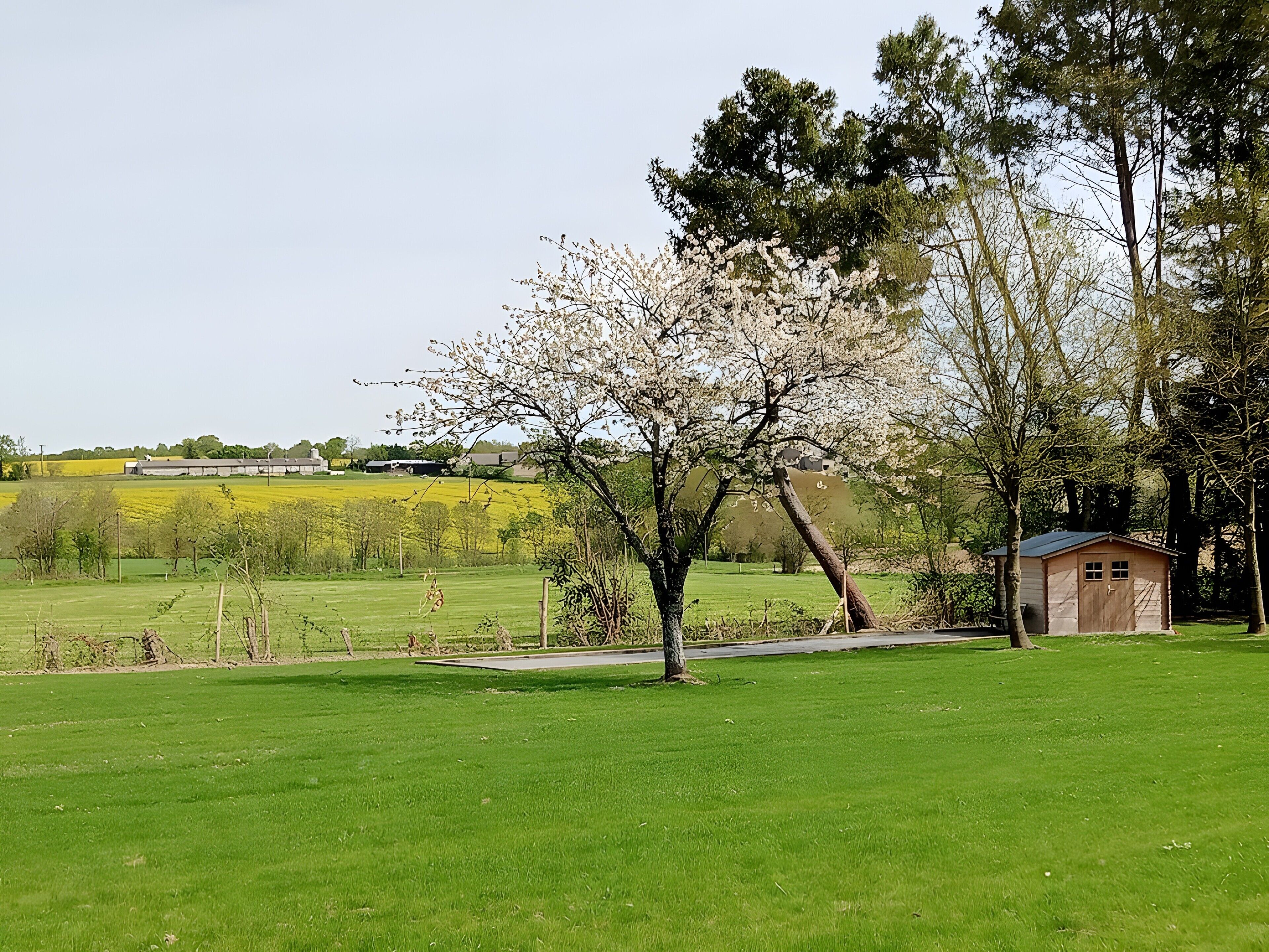 Overnatningsstedets område