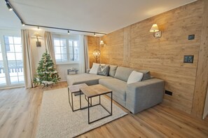 Living area - Chalet Aeschhorn, Apartment Lucy (Zermatt)