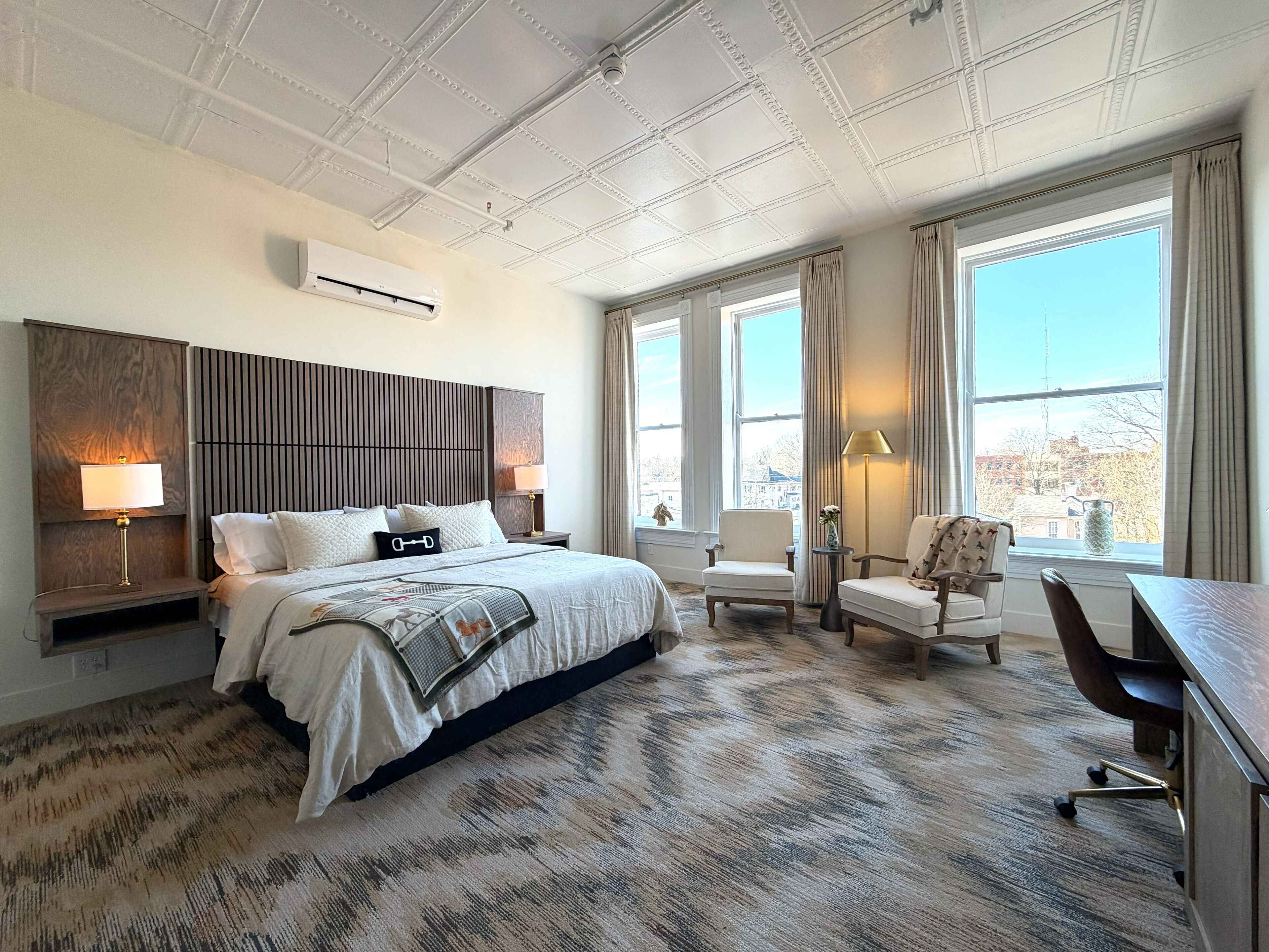 Comfort Single Room | Premium bedding, memory foam beds, individually decorated, desk