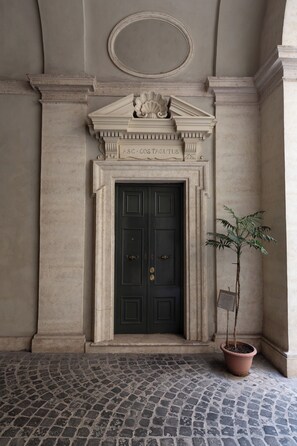 Exterior detail - New - Costaguti residence and terrace (Roma)