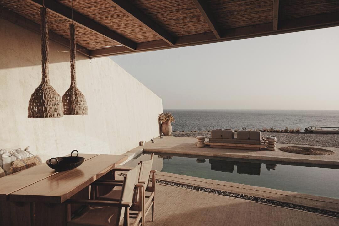 Vila Premium, kolam renang pribadi | Teras/patio