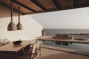 Premium Villa, Private Pool | Terrace/patio - Altera Cave Villas (Agios Vasileios)