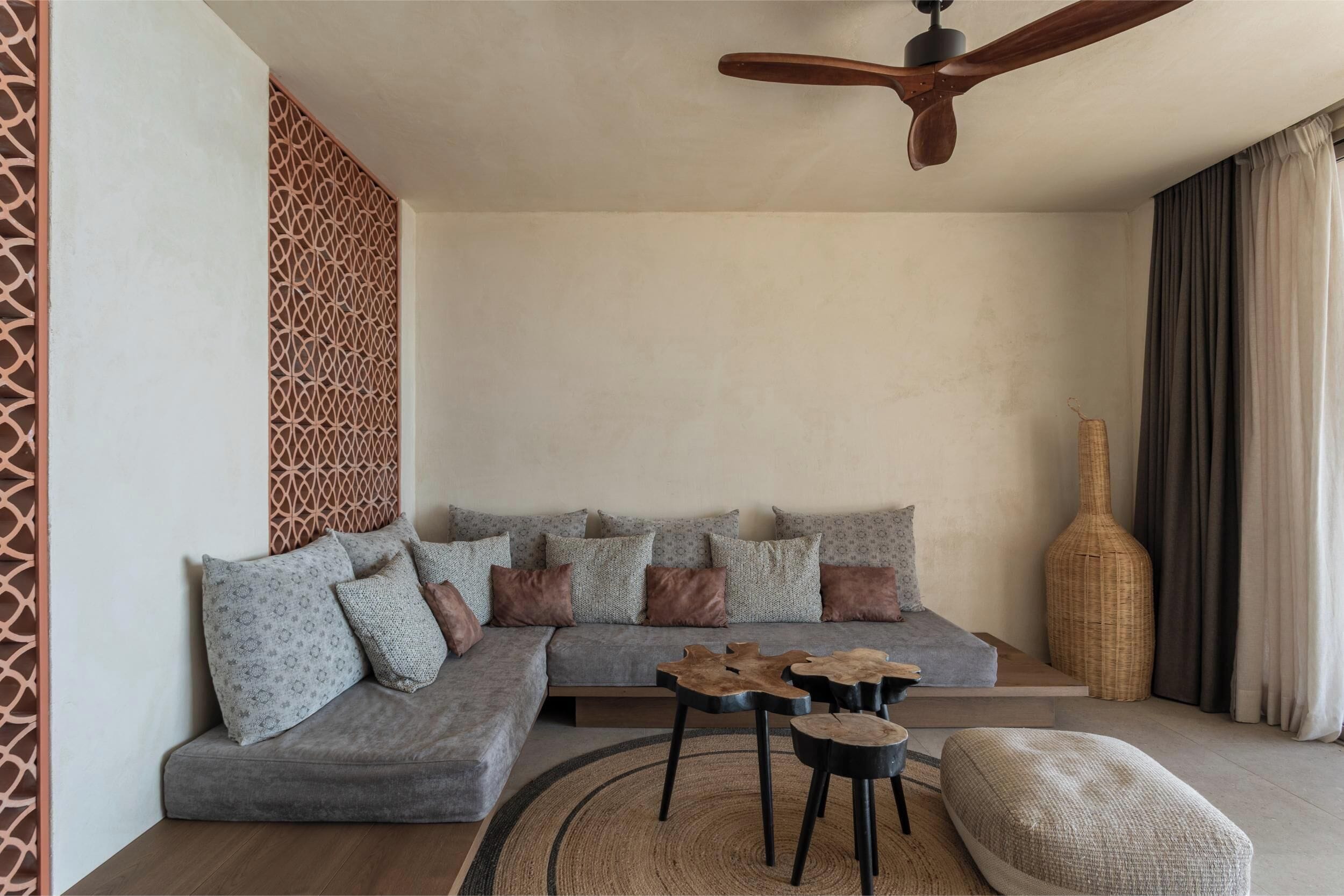 Exclusive Villa, Private Pool | Living area