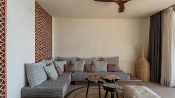 Exclusive Villa, Private Pool | Living area