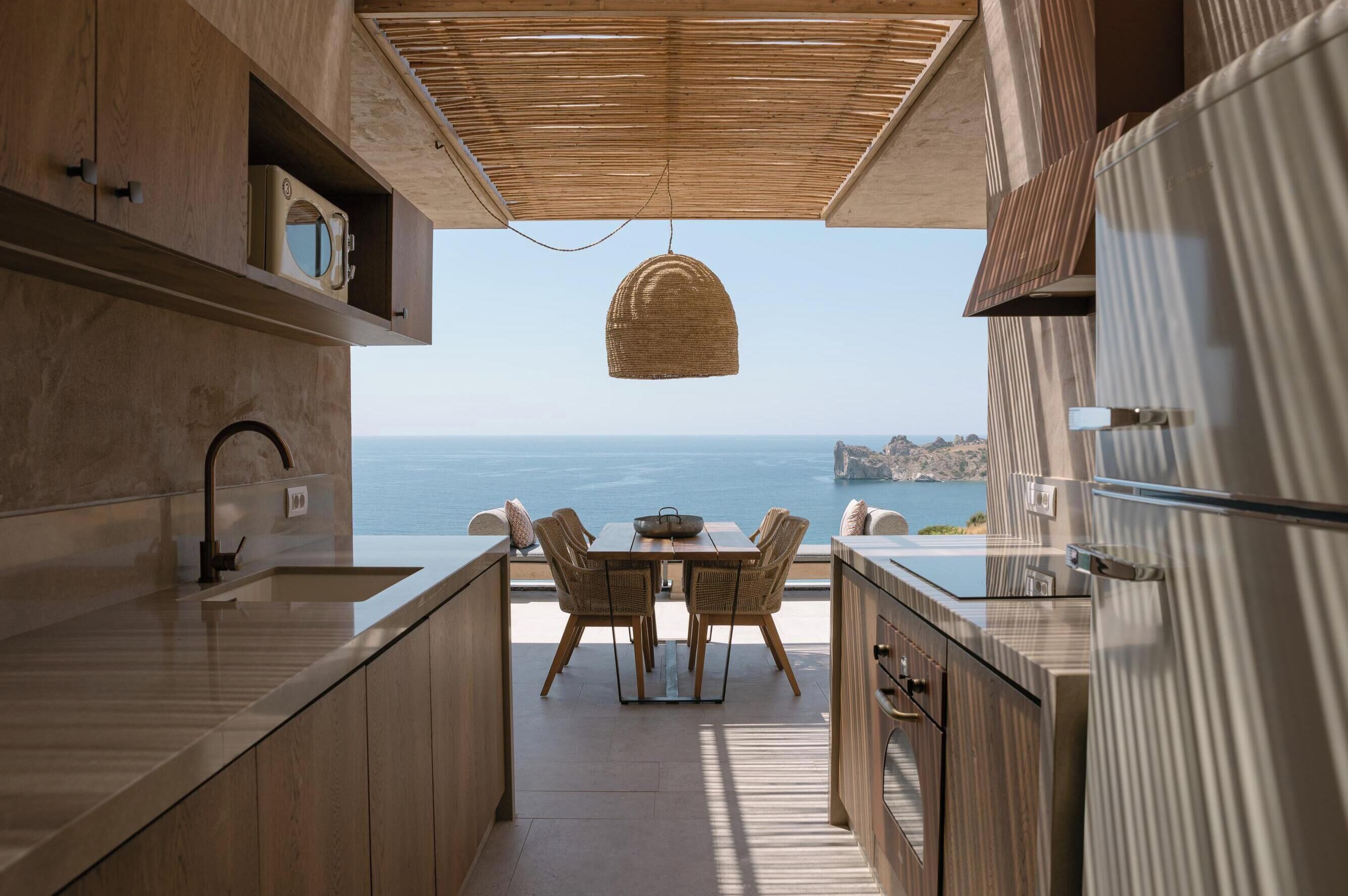 Exclusive Villa, Private Pool | Private kitchen | Full-size fridge, microwave, oven, stovetop