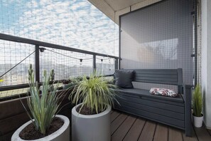 Terrace/patio - Air-conditioned Apartment with Terrace | Parking and Work Cabinet (Warszawa)