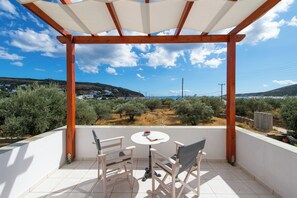 Habitación de luna de miel, vista al mar | Terraza o patio