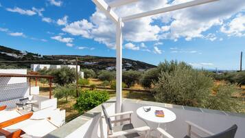 Habitación de luna de miel, vista al mar | Terraza o patio