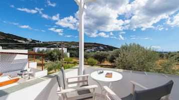 Chambre Lune de Miel, vue mer | Terrasse/Patio