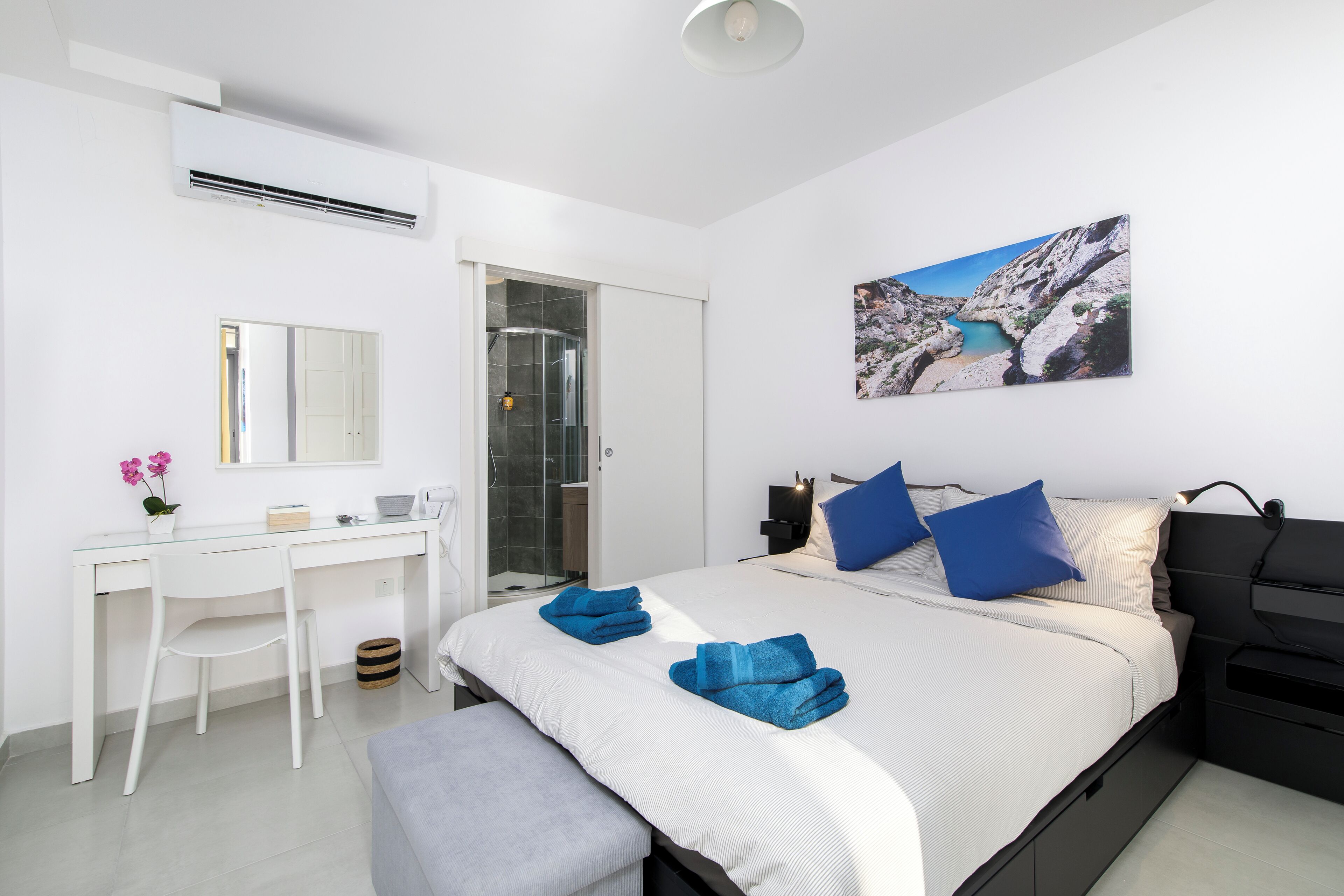 頂樓客房, 2 間臥室, 廚房, 海灘景觀 | 遮光布/窗簾、熨斗/熨衣板、免費無線上網