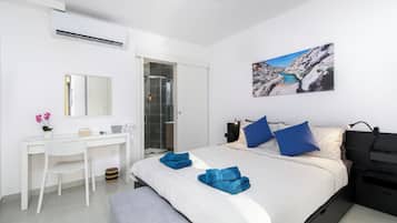 Penthouse, 2 Schlafzimmer, Küche, Strandblick | Verdunkelungsvorhänge, Bügeleisen/Bügelbrett, kostenloses WLAN