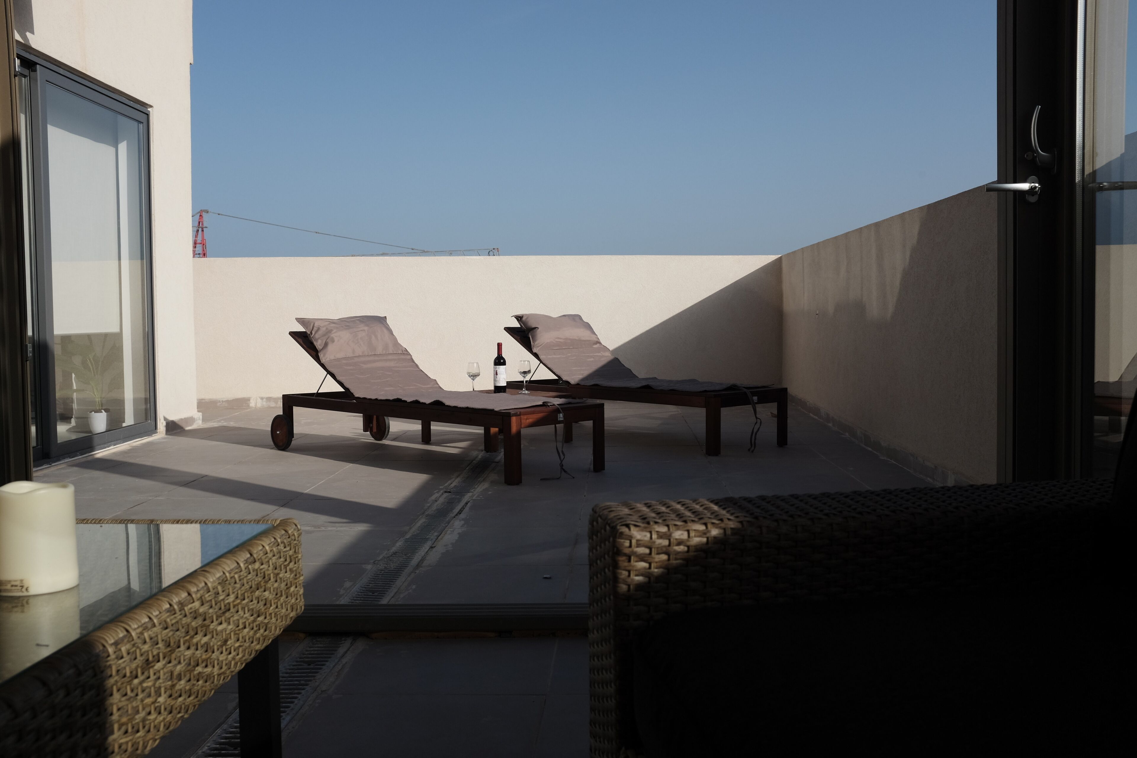 Penthouse, 2 phòng ngủ, bếp, quang cảnh bãi biển | Hiên