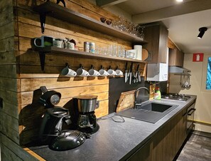 Chalet | Private kitchen - Elegant Chalet Getaway in Ardennes (Durbuy)