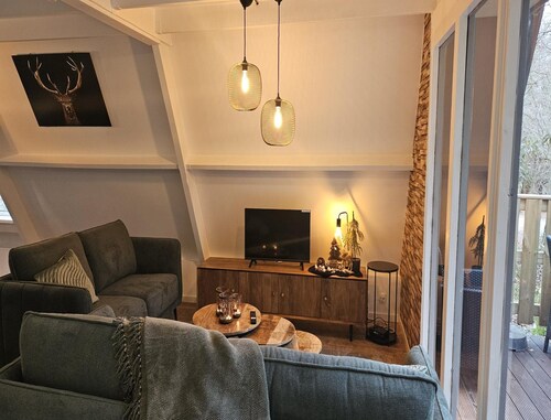 Fenced Country Chalet in Durbuy