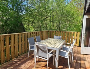 Chalet | Balcony - Comfortable Family Chalet in Durbuy (Durbuy)