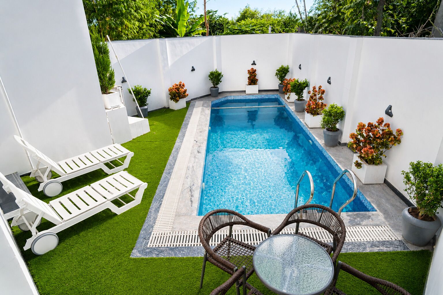 Bungalow, Balcony, Garden View | Desk, laptop workspace, free WiFi