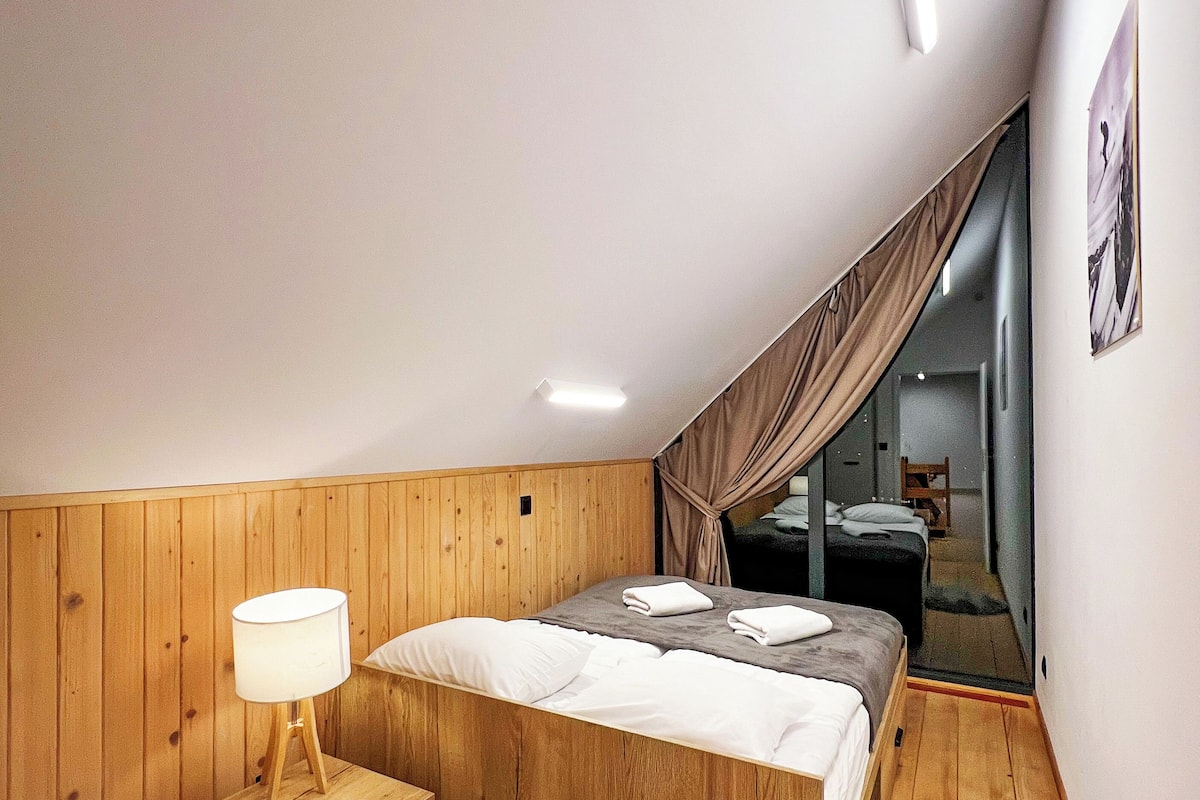 Chalet familiar, vista a la montaña | Tabla de planchar con plancha y wifi gratis