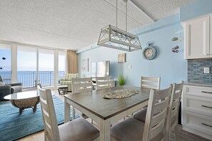 Dining - Two-bedroom oceanfront with indoor and outdoor pools! (Ocean City)