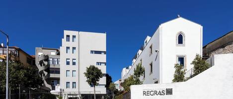 Fassade der Unterkunft