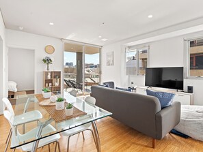 TV - Luxurious CBD Apartment with Parkland Views (Adelaide)