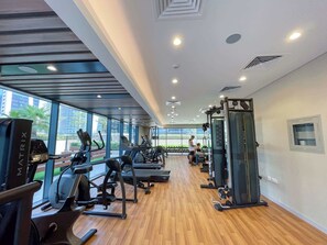 Fitness facility - Free housekeeping visits during your stay - StayShort - 1 Bed in Zada Tower sleeps 3 with Balcony (Business Bay)