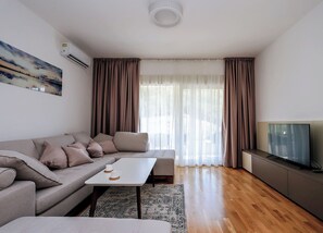 Apartment, 2 Bedrooms, City View | Living area - Status apartments 173 (Becici)