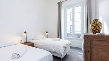 Desk, iron/ironing board, free WiFi, bed sheets