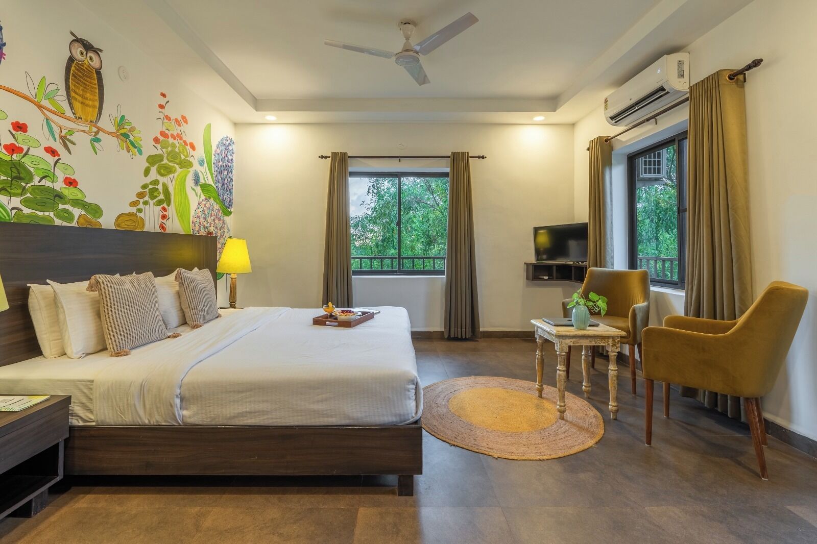 Deluxe Double or Twin Room, Hill View