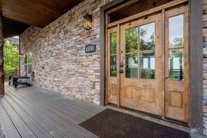 Exterior detail - Woodland Trek Retreat ~ Sleeps 40 ~ Pool ~ Game Room (Sevierville)