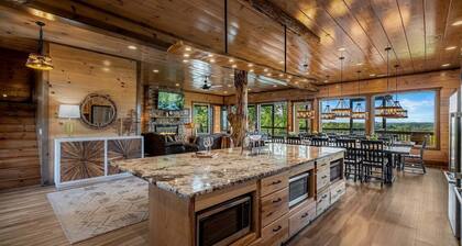Woodland Trek Retreat ~ Sleeps 40 ~ Pool ~ Game Room