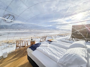 Wifi gratis y ropa de cama