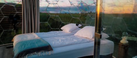 Comfort-Doppelzimmer, Bergblick | Kostenloses WLAN, Bettwäsche